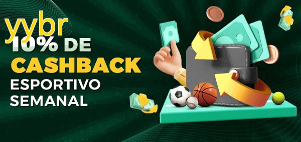 10% de bônus de cashback na yybr